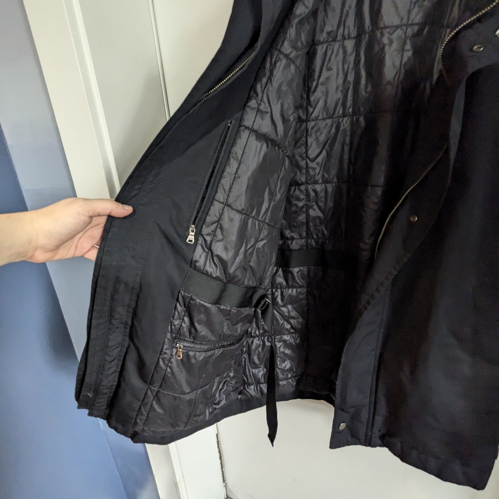 Boss Black Performance Jacket with Relaxed Fit and Zipper Closure - Picture 4 of 5